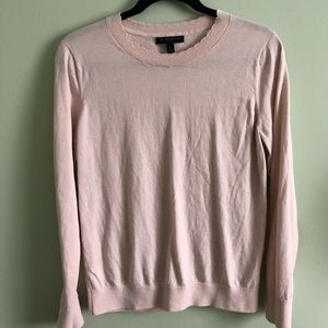 Banana Republic Light Pink Sweater Size L